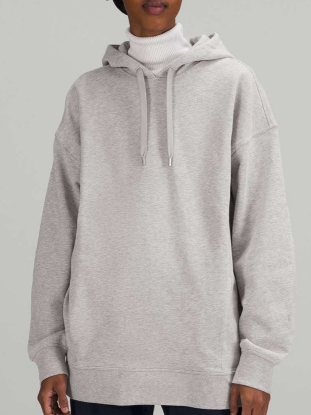 Lululemon Perfectly Oversized Hoodie
Heathered Core Light Grey Size 8
